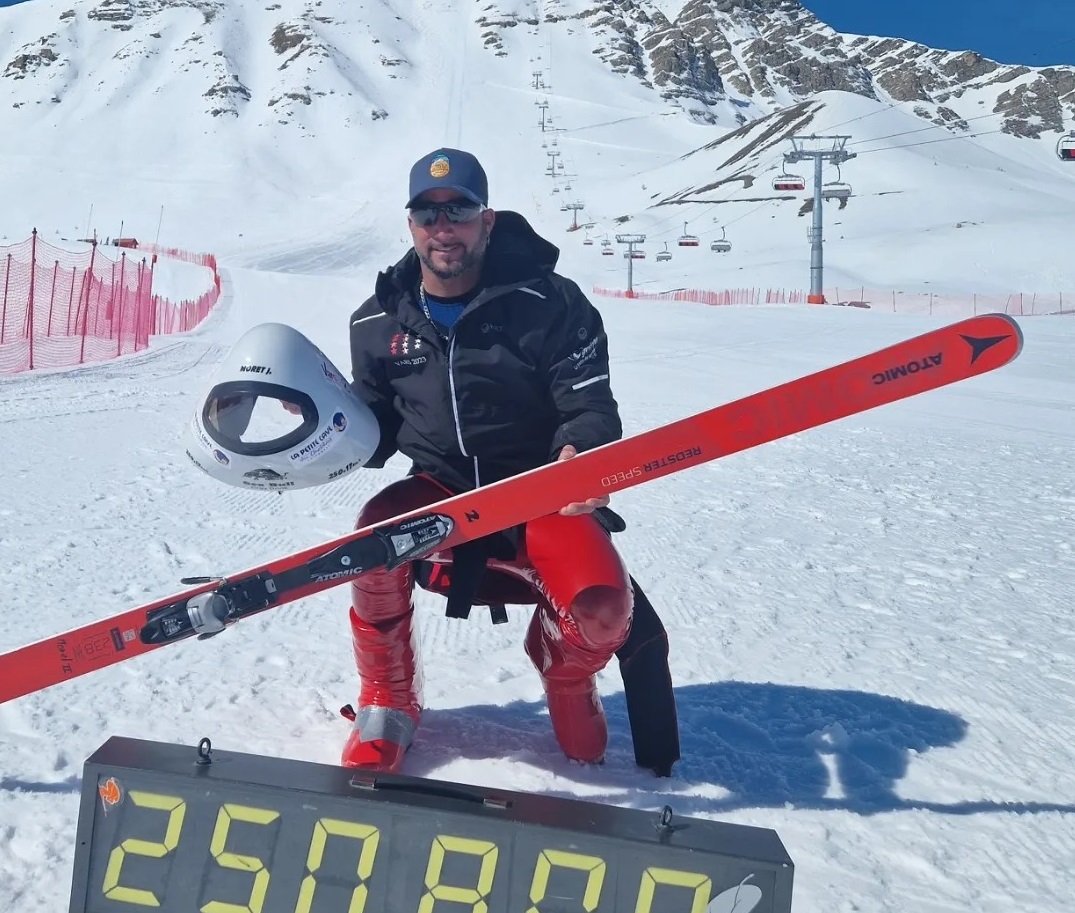 LTDS - Impossible de ne pas flasher pour le ski de vitesse pour Jonathan Moret